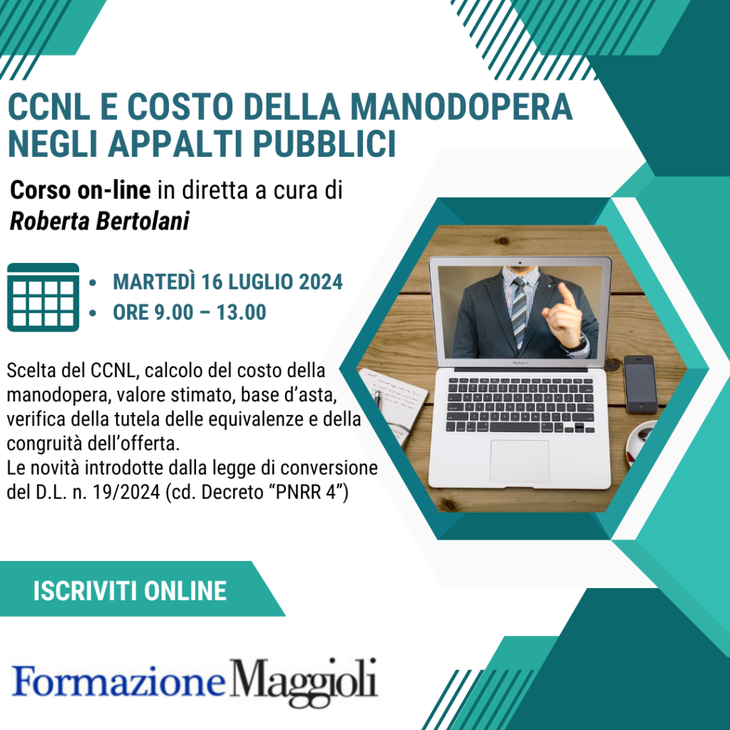 corso CCNL Bertolani