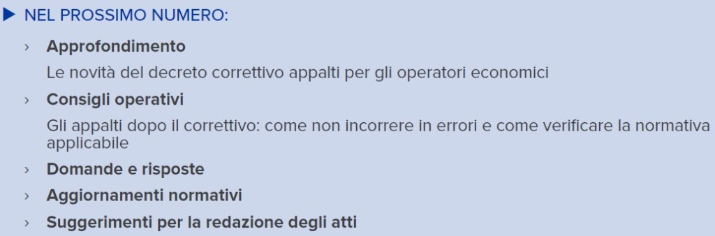 Le gare d’appalto. Strategie per le imprese – n.1/2025 1 gare 2 2025