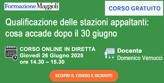 Qualificazione delle stazioni appaltanti 1 CORSO VERNUCCI