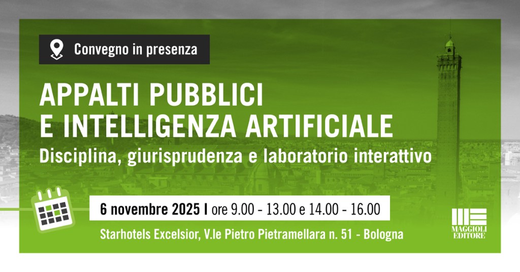 Intelligenza artificiale nelle gare: uno strumento, non un lasciapassare. La lezione del Consiglio di Stato. 1 Banner Appalti Pubblici e Intelligenza Artificiale 1200