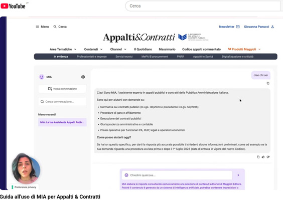Appalti&Contratti: un servizio sempre più “intelligente”! 2 MIA panucci