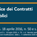 Codice dei Contratti Pubblici aggiornato alla Legge Europea