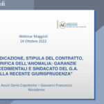 Aggiudicazione, stipula del contratto e verifica dell'anomalia