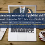 Il contenzioso sui contratti pubblici del PNRR